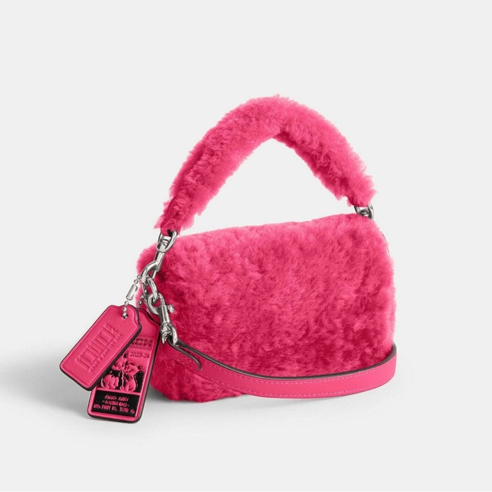 NWT Coach The Lil Nas X Drop Tabby Bag 12 In Shearling CP940 - Picture 2 of 12